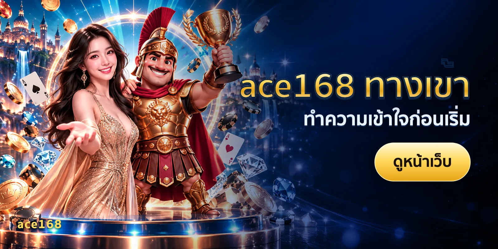 ภาพประกอบบทความ ace168 ทางเข้า — ทำความเข้าใจก่อนเริ่ม
