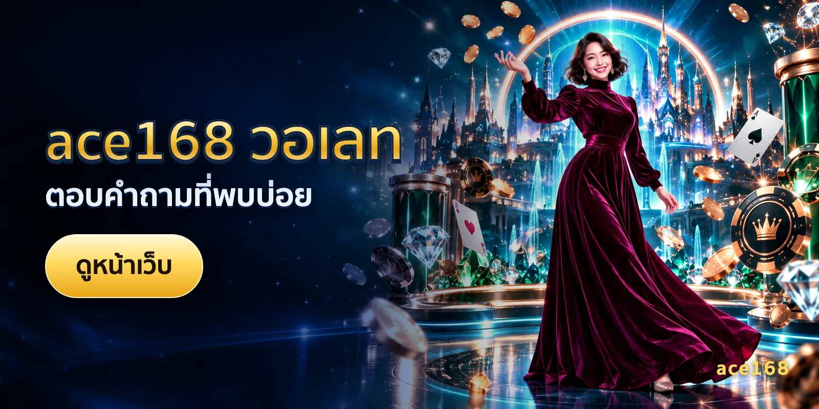 ภาพประกอบบทความ ace168 วอเลท — ตอบคำถามที่พบบ่อย